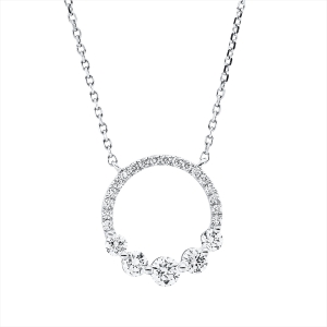 Collier 18 kt WG