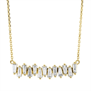 Collier 18 kt GG, mit ZÖ 41 cm