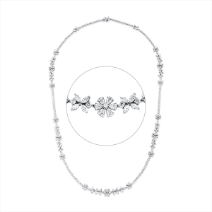 Collier 18 kt WG