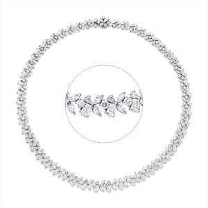 Collier 18 kt WG