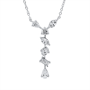 Collier 14 kt WG