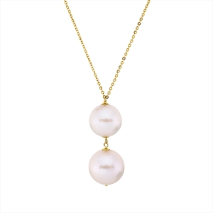 Collier  18kt Gelbgold Länge variabel mit 0,00ct Diamanten