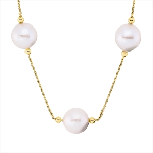 Collier  18kt Gelbgold mit 0,00ct Diamanten