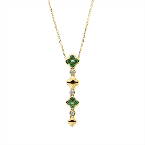 Collier 18 kt GG, mit ZÖ 40 cm