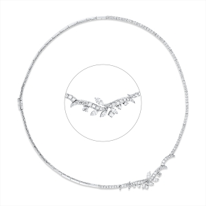 Collier 18 kt WG