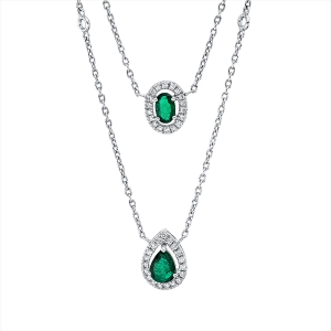 Collier 18 kt WG