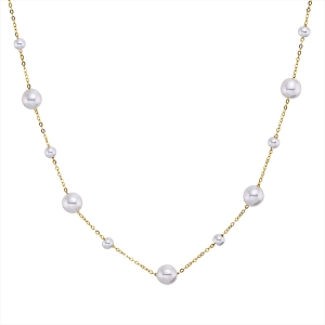 Collier  18kt Gelbgold mit ZÖ 40,6 cm mit 0,00ct Diamanten