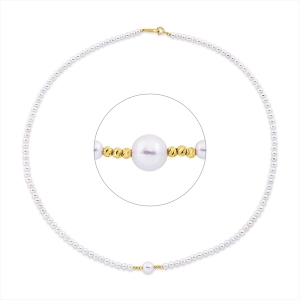 Collier  18kt Gelbgold mit 0,00ct Diamanten