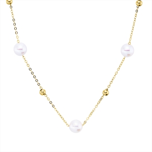 Collier  18kt Gelbgold mit 0,00ct Diamanten