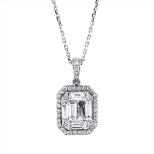 Collier 14 kt WG