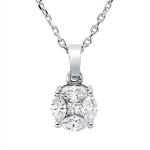 Collier 18 kt WG