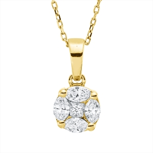 Collier 18 kt GG