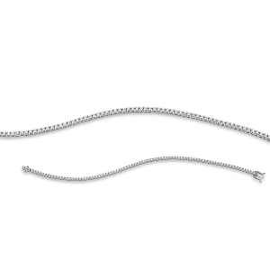 Tennisarmband 4er-Krappe 18kt Weißgold mit 1,50ct Diamanten