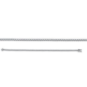 Tennisarmband 4er-Krappe 18kt Weißgold mit 1,51ct Diamanten