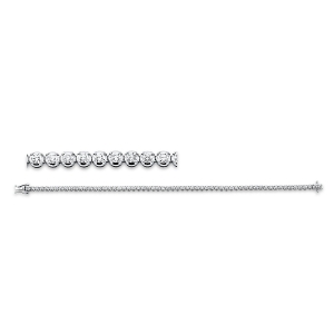Tennisarmband 4er-Krappe 18kt Gelbgold mit 2,01ct Diamanten