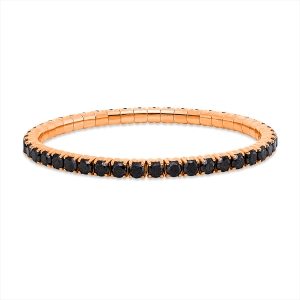 Armband 18 kt RG, Flex-Band, variabel
