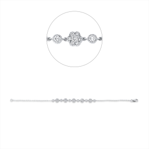 Armband 18 kt WG