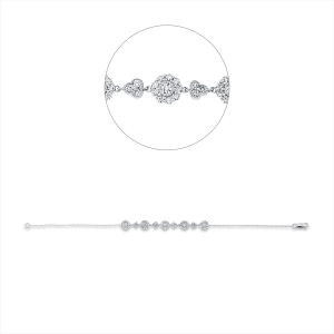 Armband 18 kt WG