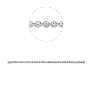 Armband 18 kt WG
