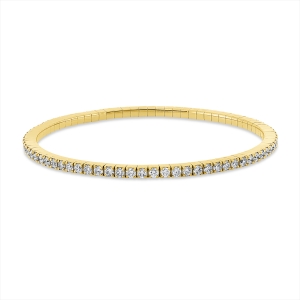Armband 4er-Krappe 18 kt GG, Flex-Band, variabel