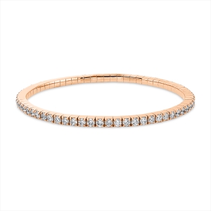 Armband 4er-Krappe 18 kt GG, Flex-Band, variabel