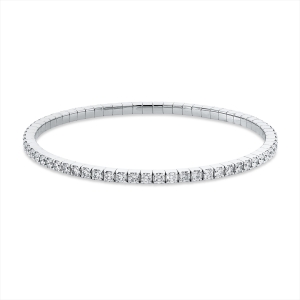 Armband 4er-Krappe 18 kt GG, Flex-Band, variabel
