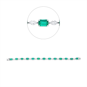 Armband 18 kt WG