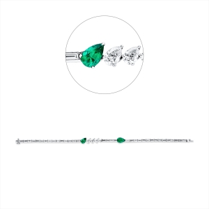 Armband 18 kt WG