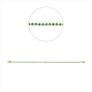 Armband 18 kt GG