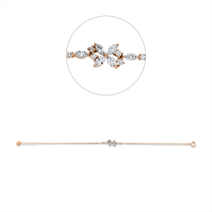 Armband 18 kt RG