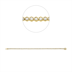 Armband Zarge 18 kt GG