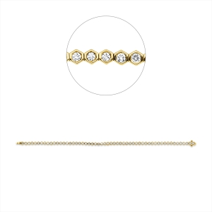 Armband Zarge 18 kt GG