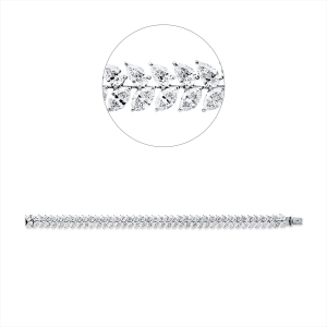 Armband 18 kt WG