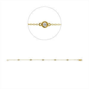 Armband 14 kt GG