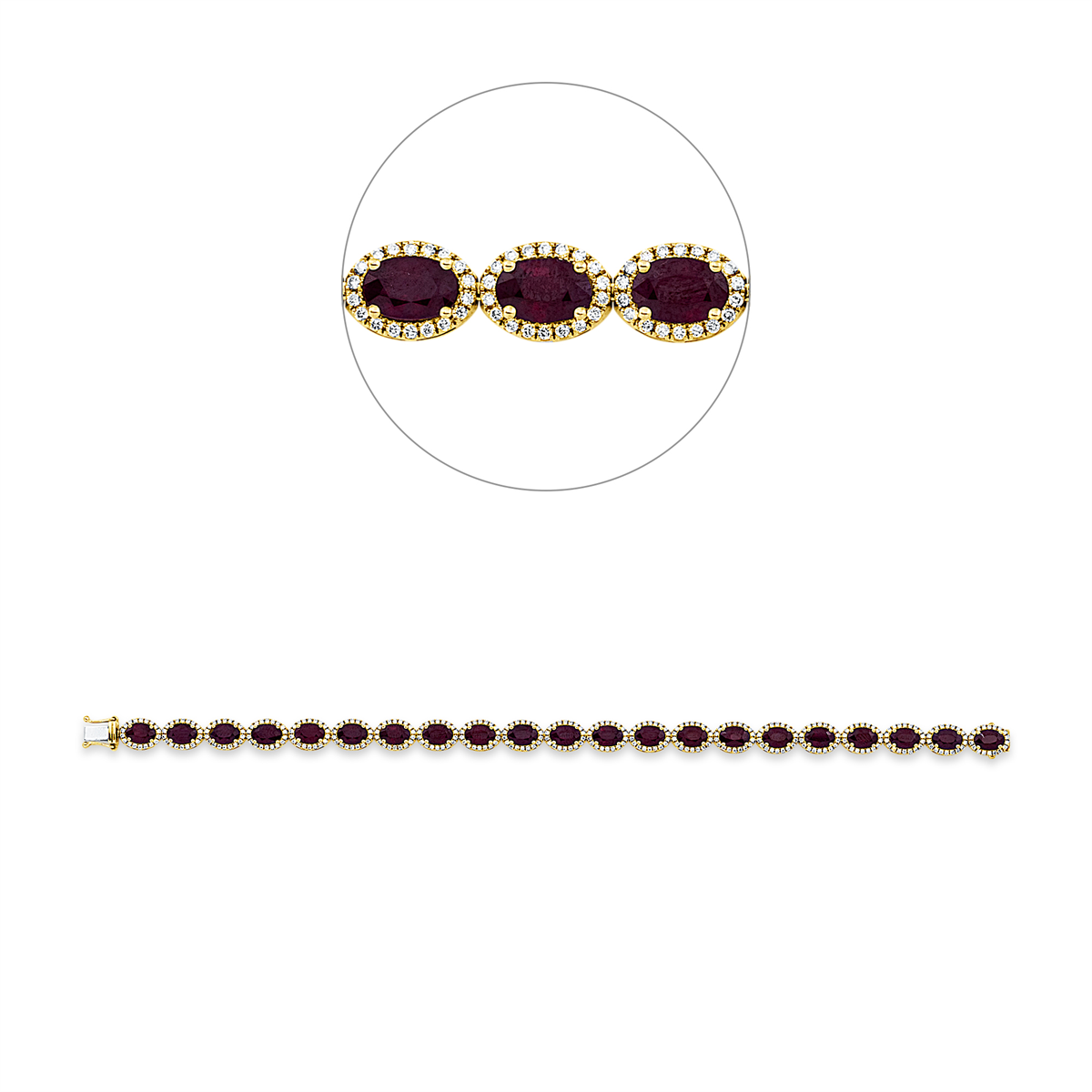 Armband 18 kt GG
