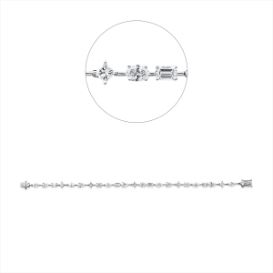 Armband 18 kt WG