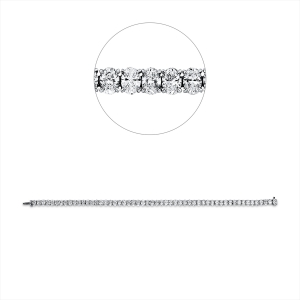 Armband 18 kt WG