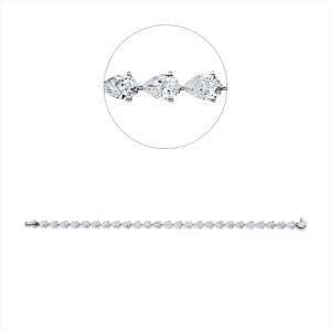 Armband 18 kt WG
