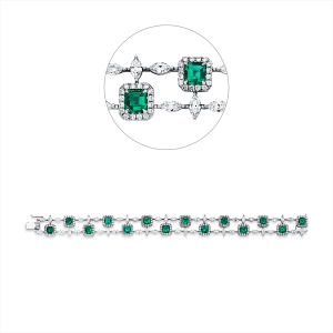 Armband 18 kt WG, IGI_40J7255925