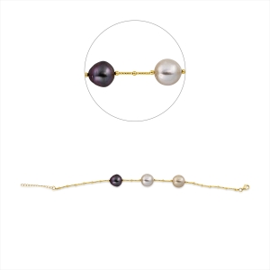 Armband  18kt Gelbgold mit 0,00ct Diamanten