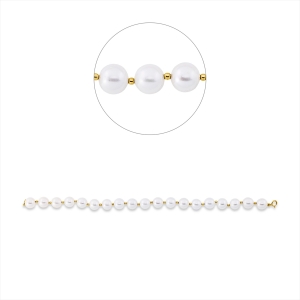 Armband  18kt Gelbgold mit 0,00ct Diamanten