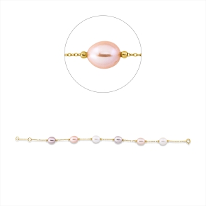 Armband  18kt Gelbgold mit 0,00ct Diamanten