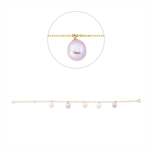 Armband  18kt Gelbgold mit 0,00ct Diamanten