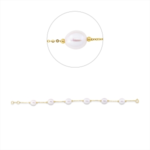 Armband  18kt Gelbgold mit 0,00ct Diamanten