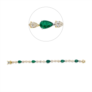Armband 18 kt GP