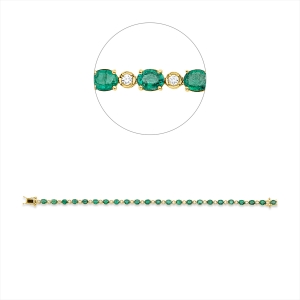 Armband 18 kt GG