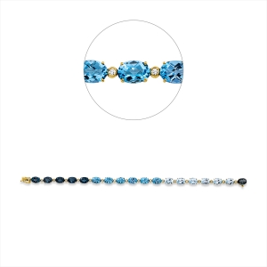 Armband 18 kt GG