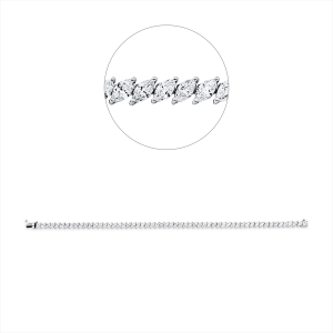 Armband 18 kt WG