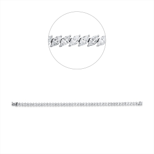 Armband 18 kt WG