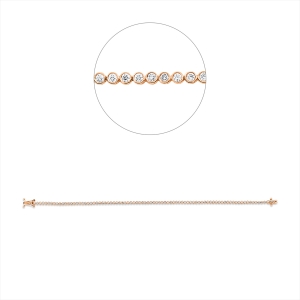 Armband 18 kt RG
